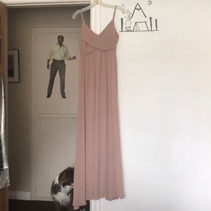 Tobi All About Tonight Maxi Dress in Taupe